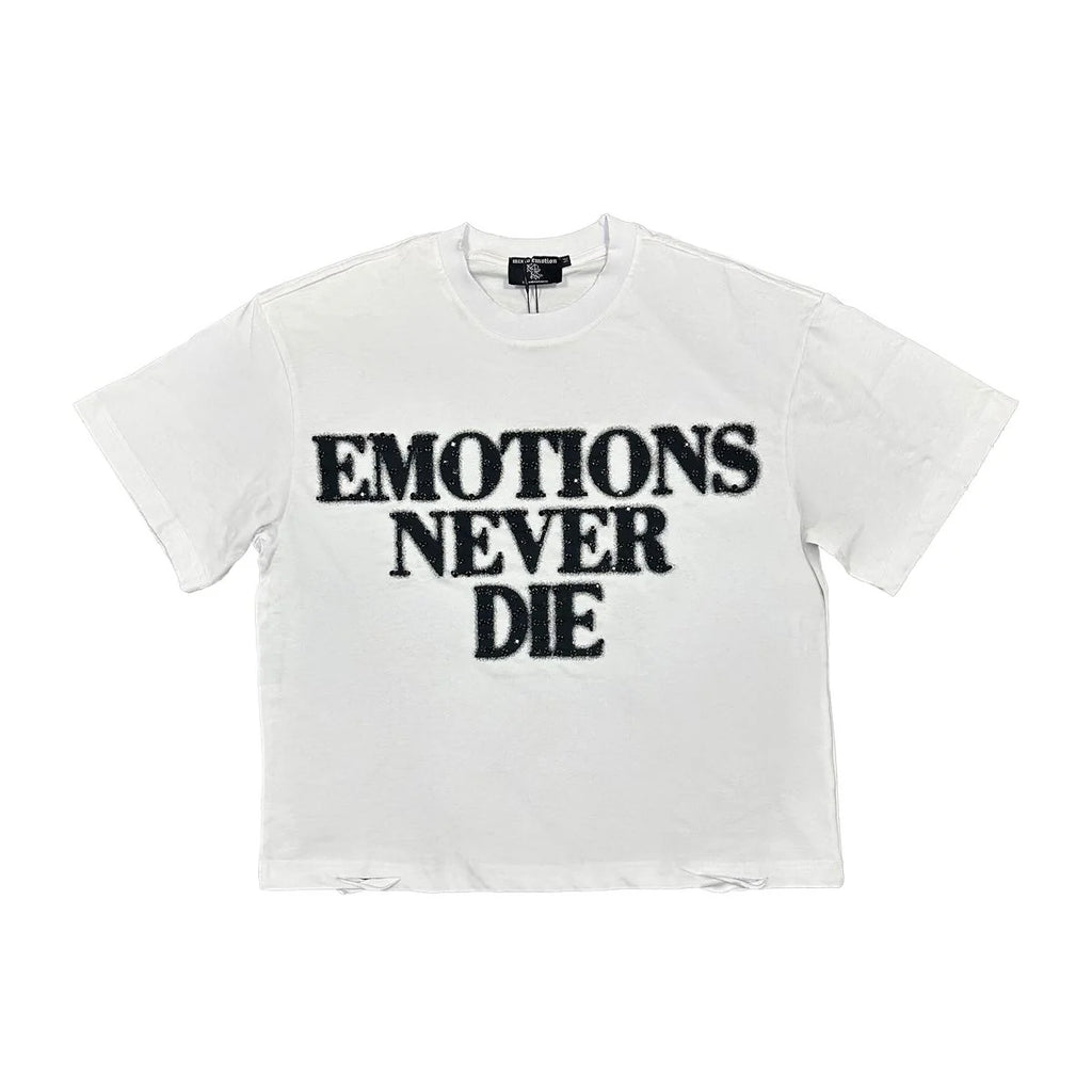 Emotions Never Die Black Statement T-Shirt