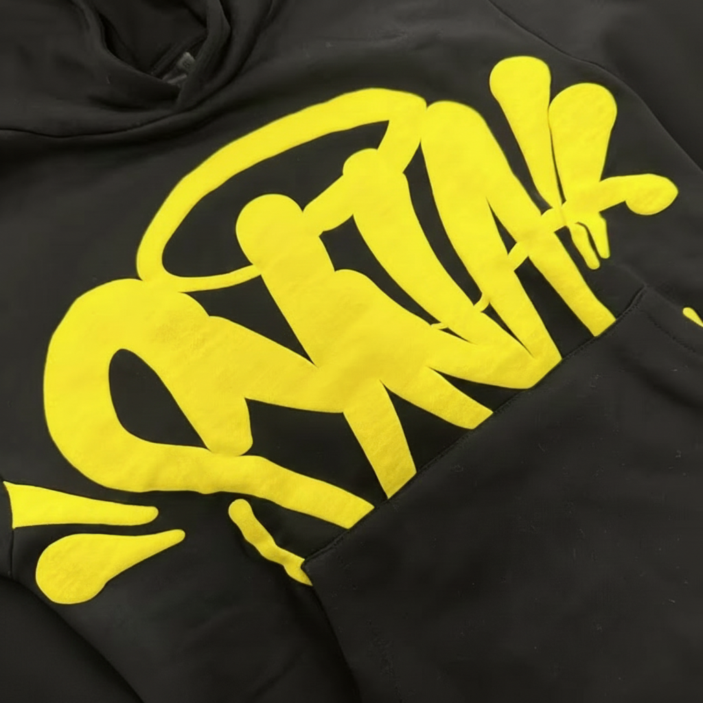 Syna Hoodie — Black & Yellow Edition
